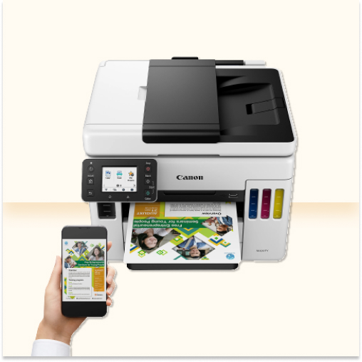 Canon® MAXIFY® GX7021 Wireless MegaTank All-In-One Color Printer - Image 3