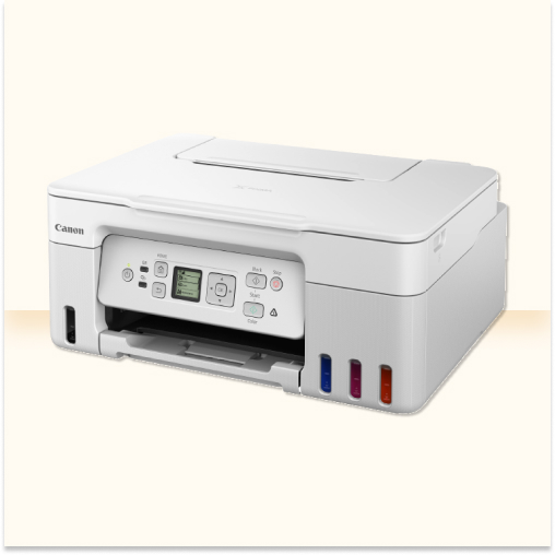 Canon® PIXMA™ G3270 MegaTank Wireless Inkjet All-In-One Color Printer, White - Image 3