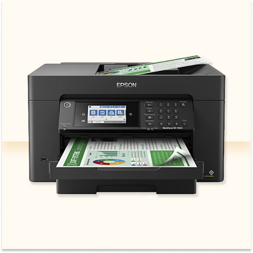 Epson® Pro WF-7820 Wireless Inkjet All-In-One Color Printer