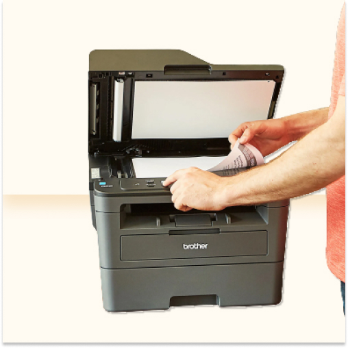 Brother® DCP-L2550DW Wireless Laser All-In-One Printer - Image 2